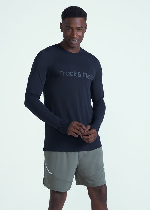 Camiseta Masculina Manga Longa Thermodry T&F