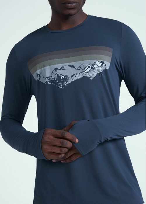 Camiseta Masculina Manga Longa Thermodry Sereno