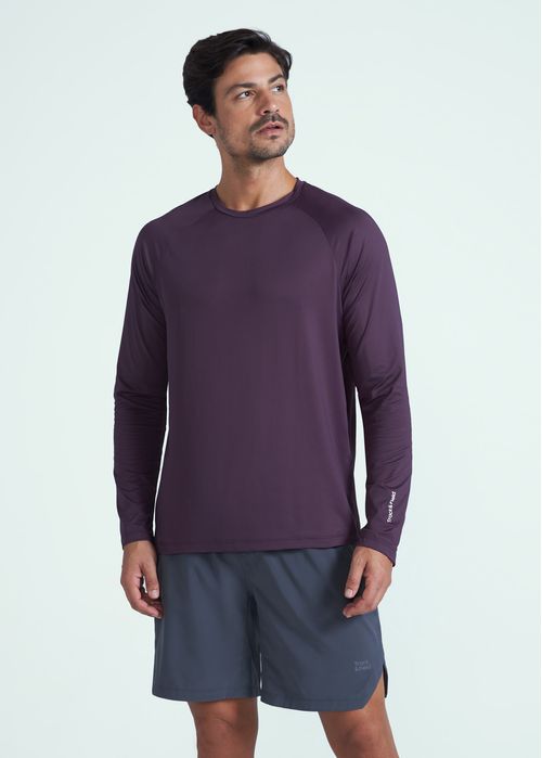 Camiseta Masculina Manga Longa Uv Mesh