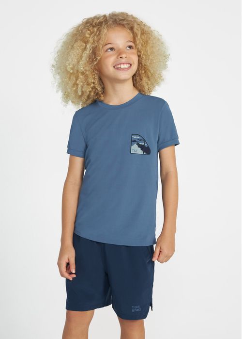 Camiseta Infantil Masculina Manga Curta Thermodry Nômade