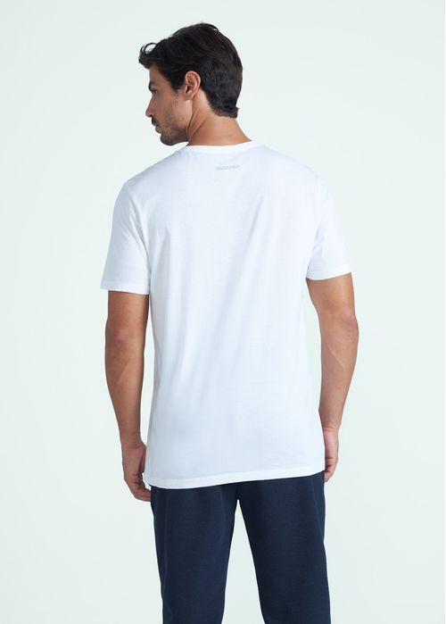 Camiseta Masculina Manga Curta Pima