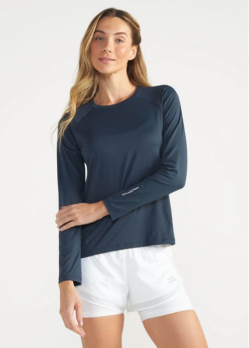 Camiseta Feminina Manga Longa Uv Mesh