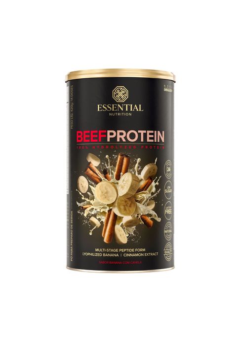 Beef Protein Banana Com Canela Essential- 420g