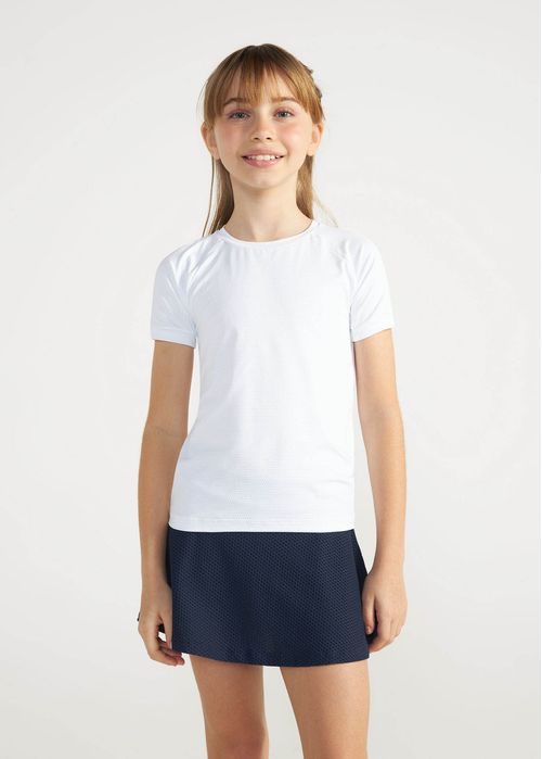 Camiseta Infantil Unissex Manga Curta Uv