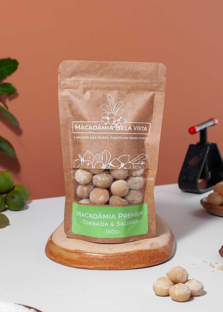 Macadâmia Premium Torrada e Salgada Bela Vista