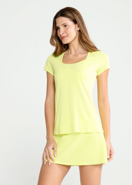 Camiseta Feminina Manga Curta Thermodry Gota