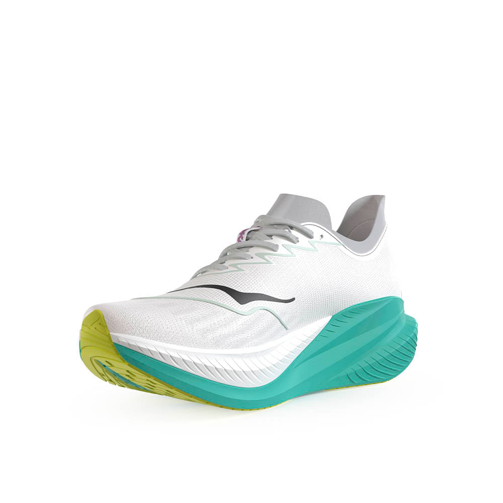 Tênis Feminino Hoka Mach X 2 Cinza | TF Mall - Track&Field