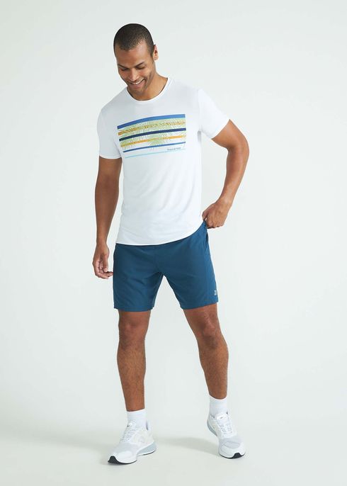 Shorts Masculino Médio Bolsos