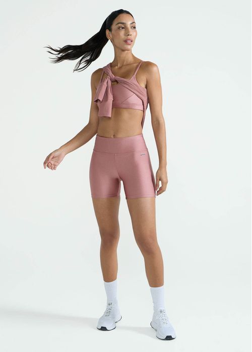Bermuda Feminina Slim Brilho