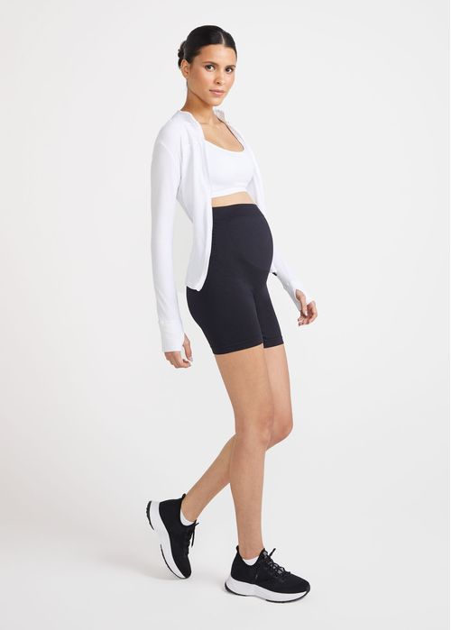 Bermuda Feminina  Slim Maternity
