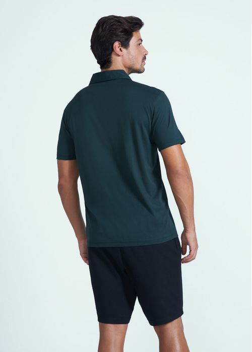 Polo Masculino Manga Curta Pima Premium
