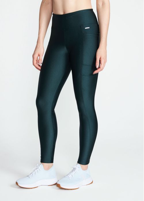 Calça Legging  Feminina  Bolsos Brilho
