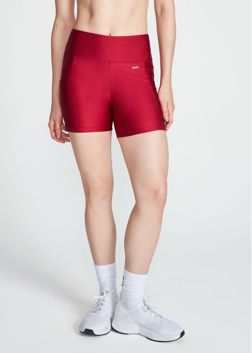 Bermuda Feminina  Slim  Brilho