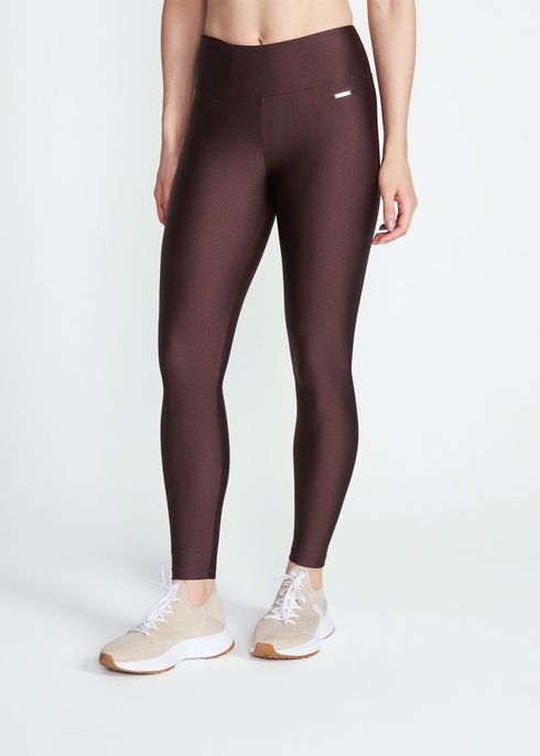 Calça Legging Feminina Básica Brilho