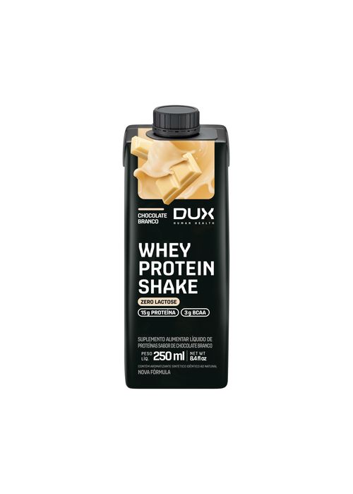 Bebida Whey Protein Chocolate Branco Dux - 250ml