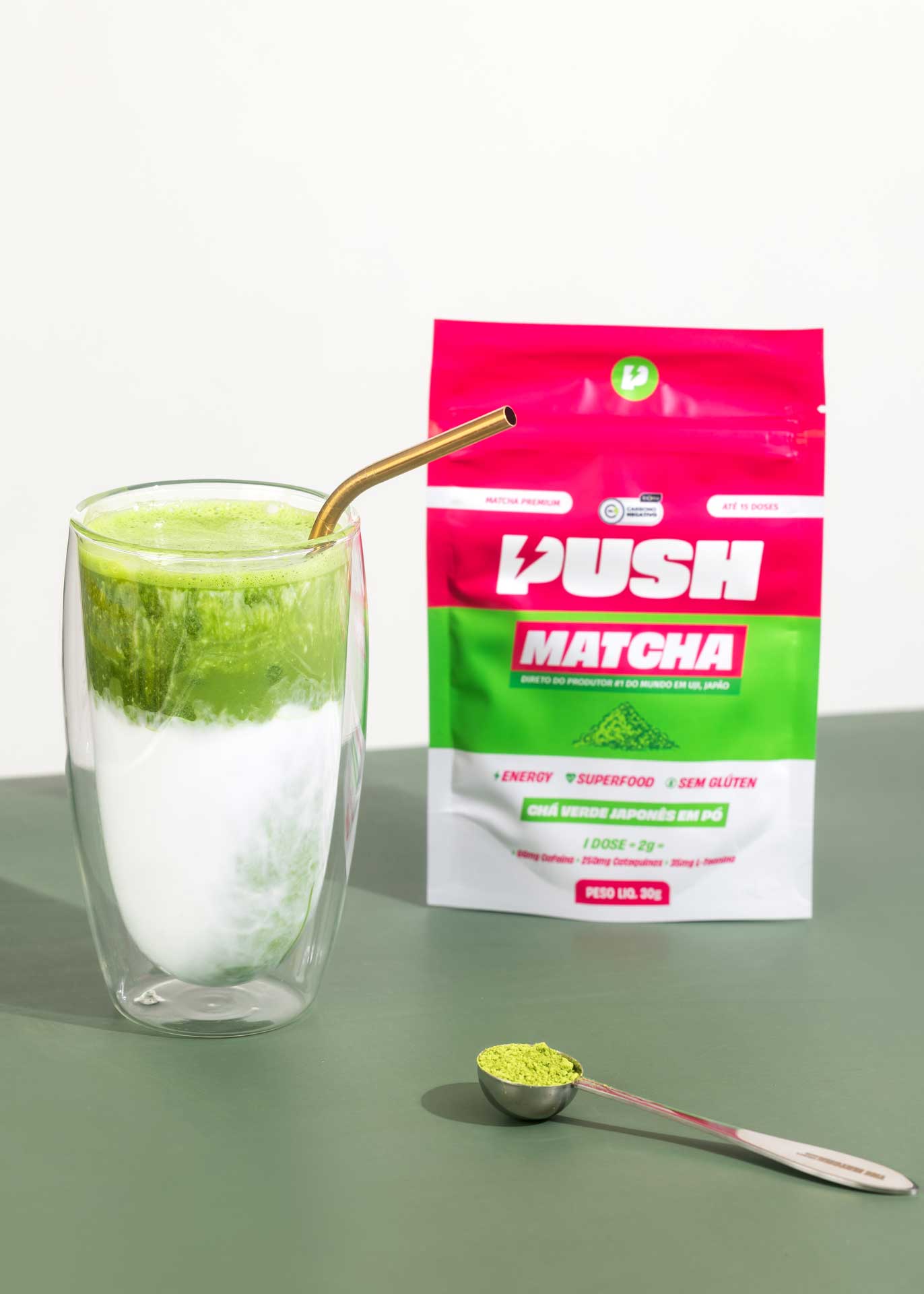 Sachê Push Matcha - 30g | TFC Market - Track&Field