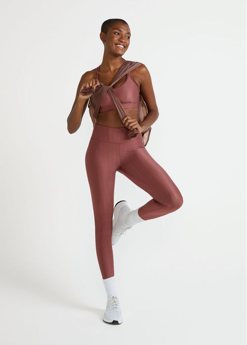 Calça Legging Feminina Textura