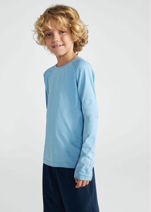 Camiseta Infantil Masculina Manga Longa Uv Mesh