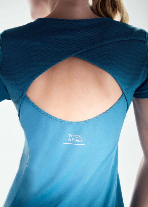 Camiseta Feminina Manga Curta Transpasse