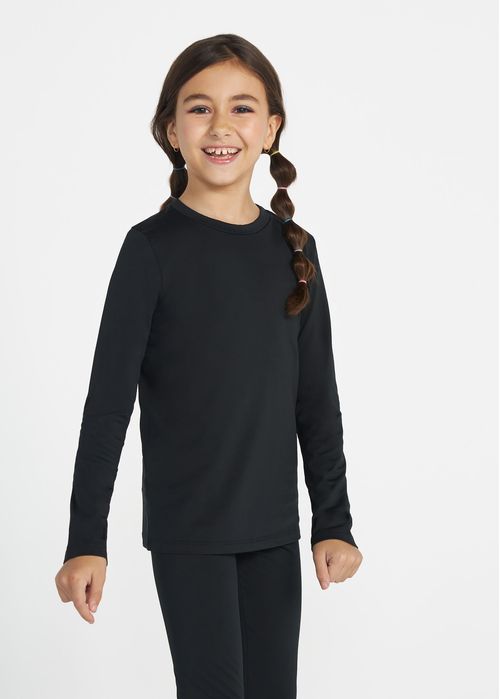 Camiseta Infantil Unissex Manga Longa Térmica