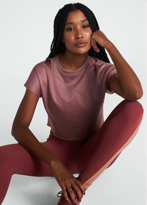 Camiseta Feminina Manga Curta Feeling