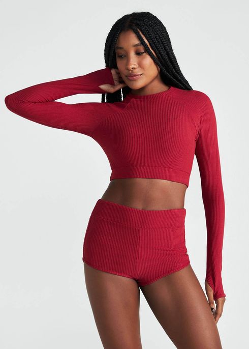 Camiseta Cropped Manga Longa Uv Cordas