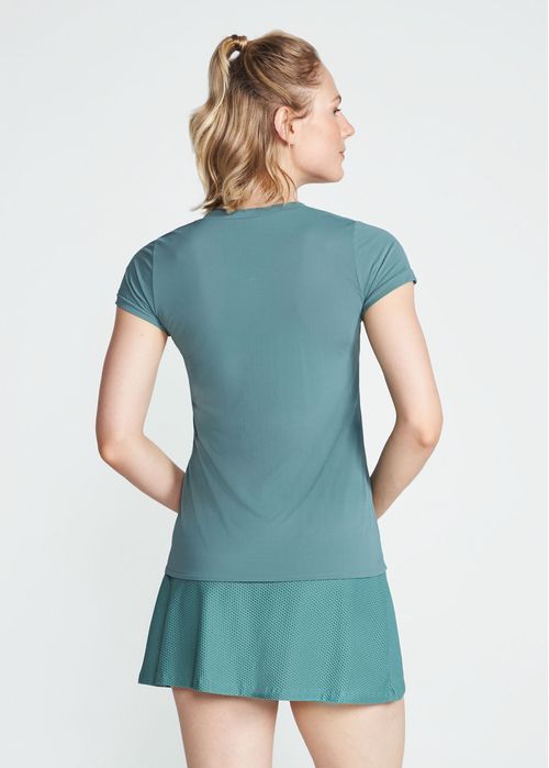 Camiseta Feminina Manga Curta Thermodry Reflexos