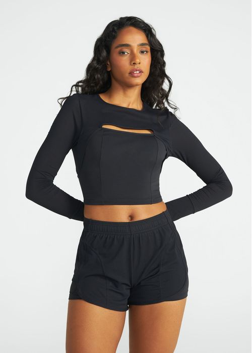 Top Feminino Manga Longa Soul