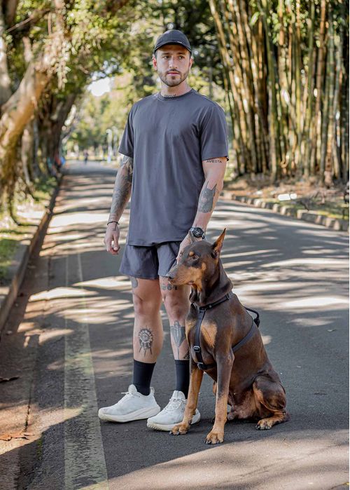 Camiseta Masculina Manga Curta Runner