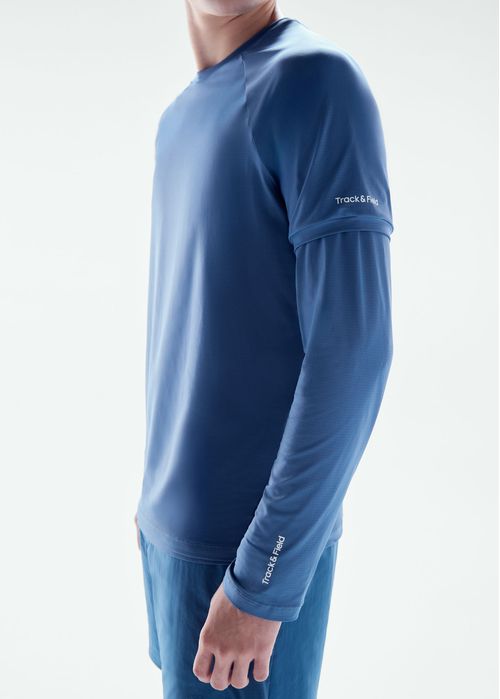 Camiseta Masculina Manga Longa Uv Mesh