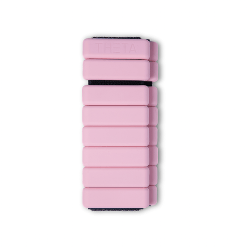 Par de Peso de Pulso 0,5 kg Par Pink Bush – Linha Essentials Theta Movement