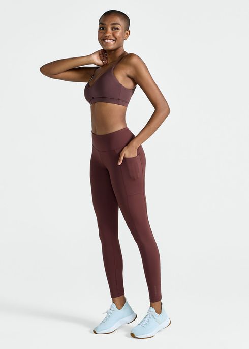 Calça Legging Feminina Bolsos