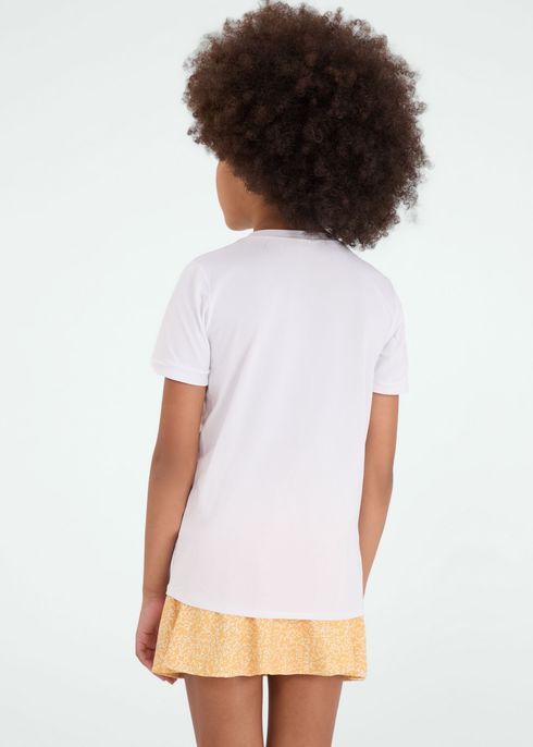 Camiseta Infantil  Feminina Manga Curta Thermodry Oncinha