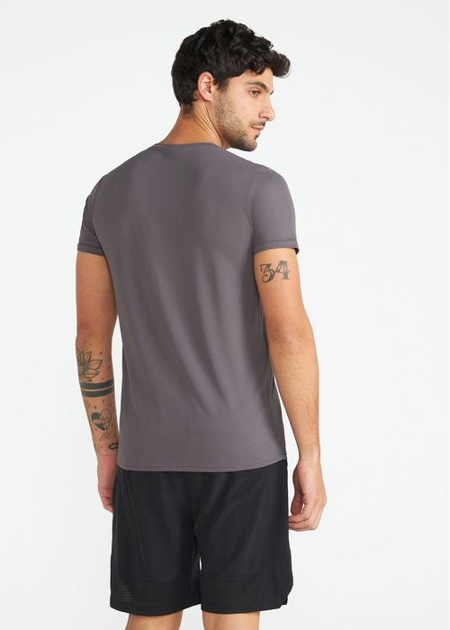 Camiseta Masculina Manga Curta Thermodry Passaros