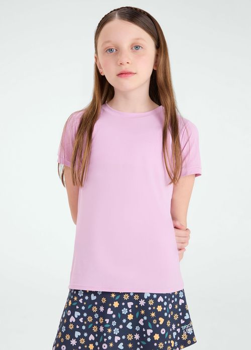 Camiseta Feminina Infantil Manga Curta Thermodry