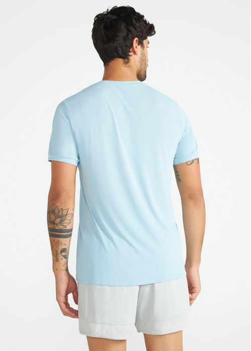 Camiseta Masculina Manga Curta Thermodry Bordado
