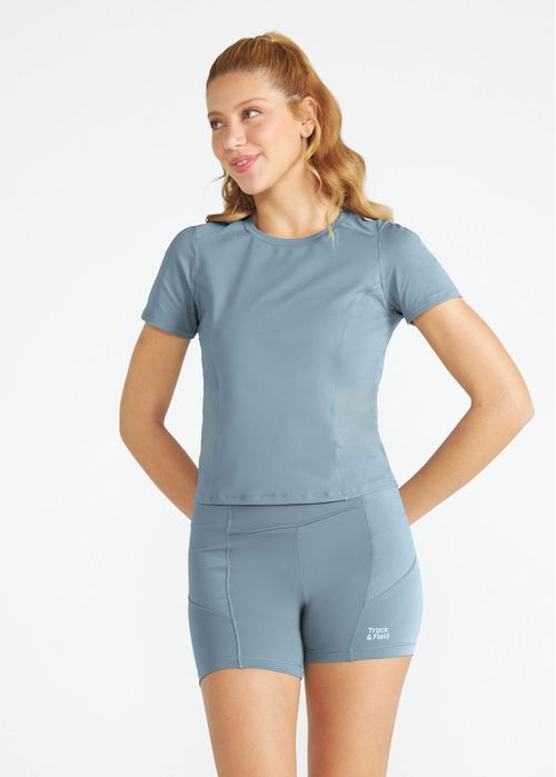 Camiseta Feminina Manga Curta Movement | New In