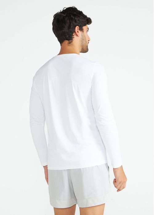 Camiseta Masculina Manga Longa Uv Mesh