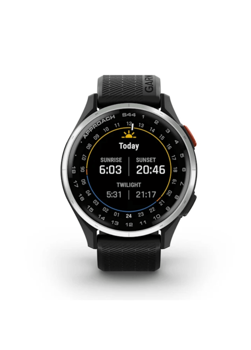 ガーミン(GARMIN) Approach S44 Black Relógio Garmin Approach® S44 com Monitor Cardíaco| TFMall