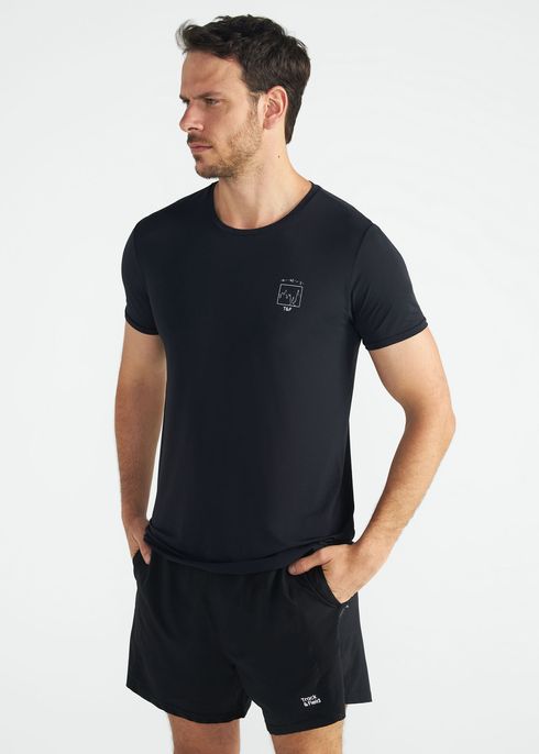 Camiseta Masculina Manga Curta Thermodry Paisagens