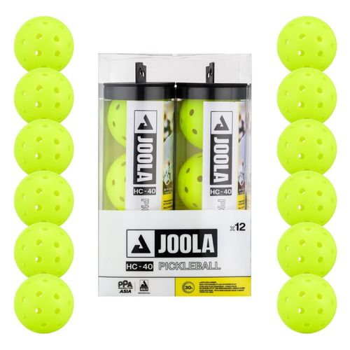 12 Unidades de Bolas de  Pickleball JOOLA HC-40