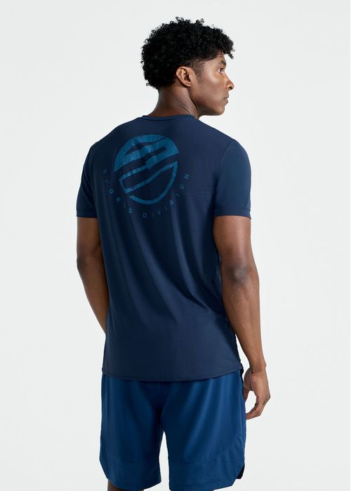 Camiseta Masculina Manga Curta Thermodry Brasão