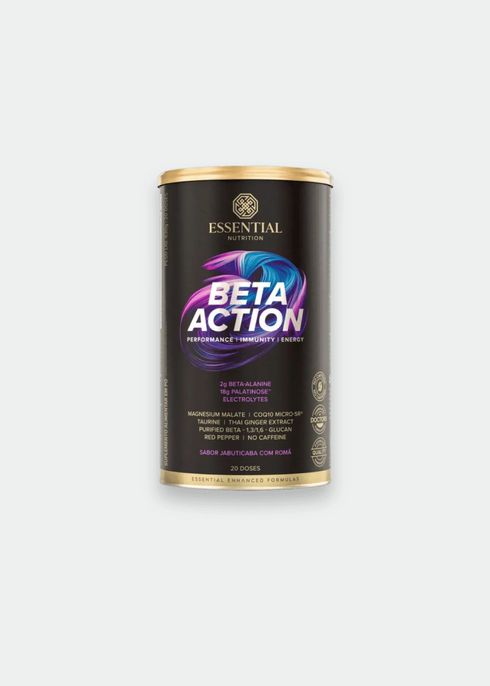 Pré-Treino Beta Action Jabuticaba Essential Lata - 630g