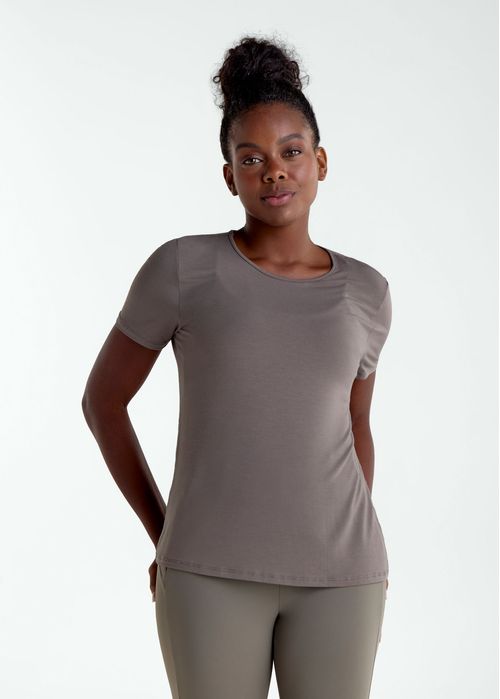 Camiseta Feminina Manga Curta Soft