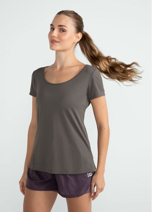 Camiseta Feminina Manga Curta Thermodry Gota