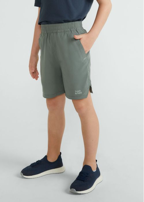 Shorts Infantil Masculino Longo Recortado