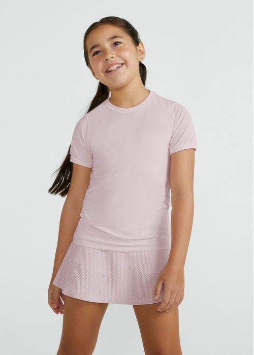 Camiseta Feminina Infantil Manga Curta Thermodry