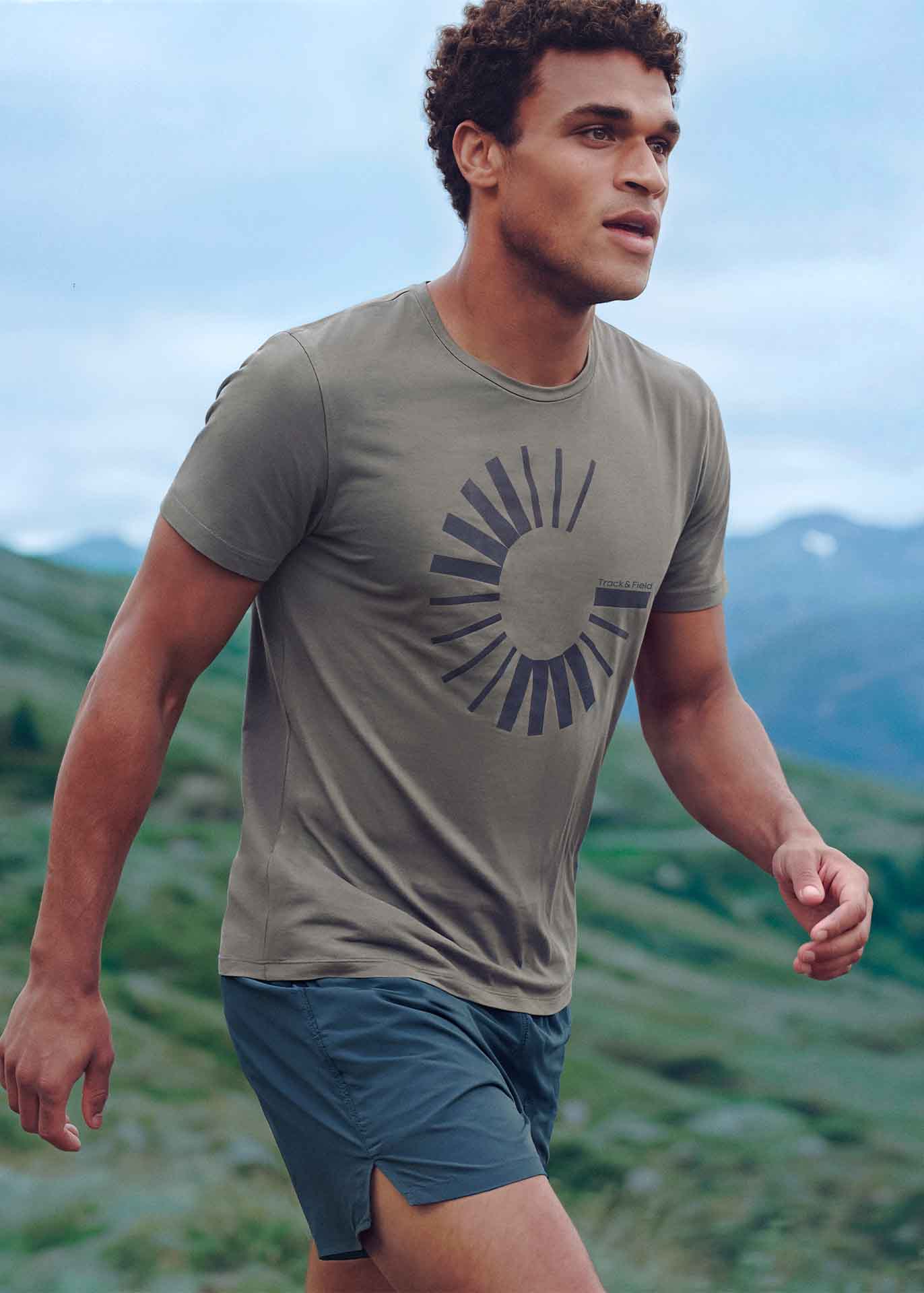 Camiseta Masculina Manga Curta Thermodry Rayo Cha I26