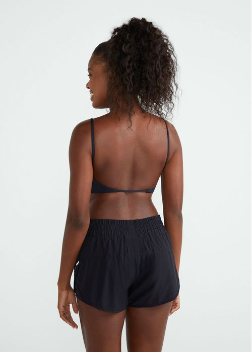 Top Feminino Slim Tiras