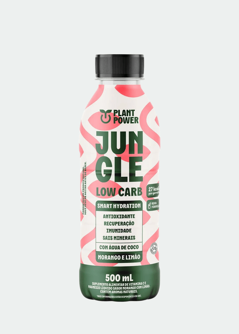 Isotônico Morango e Limão Jungle - 500ml